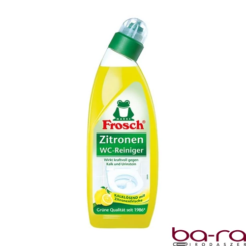 Toalett tisztító gél FROSCH citrus környezetbarát 750ml