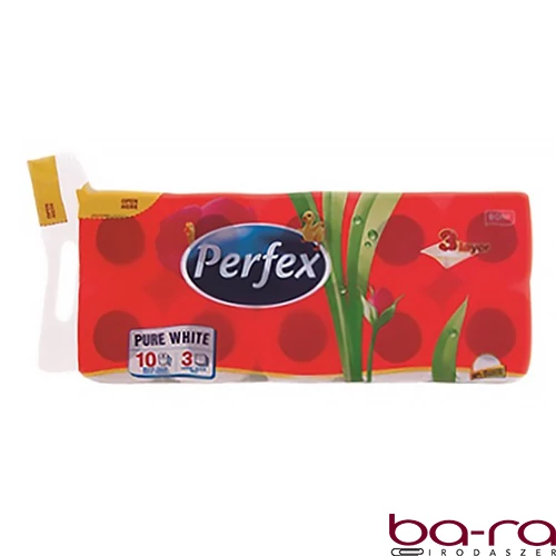 Toalettpapír PERFEX 3 rétegű 10 tekercses