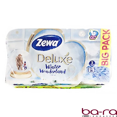 Toalettpapír ZEWA Deluxe 3 rétegű 16 tekercses LE. Spring/Winter