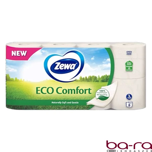 Toalettpapír ZEWA Eco Comfort 3 rétegű 16 tekercses