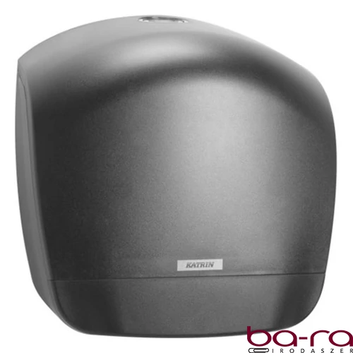 Toalettpapír adagoló tekercses KATRIN Inclusive Gigant Toilet L maxi 23-28 cm fekete