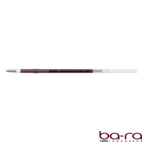 Tollbetét golyós ZEBRA Bio CEK 0,7 mm piros