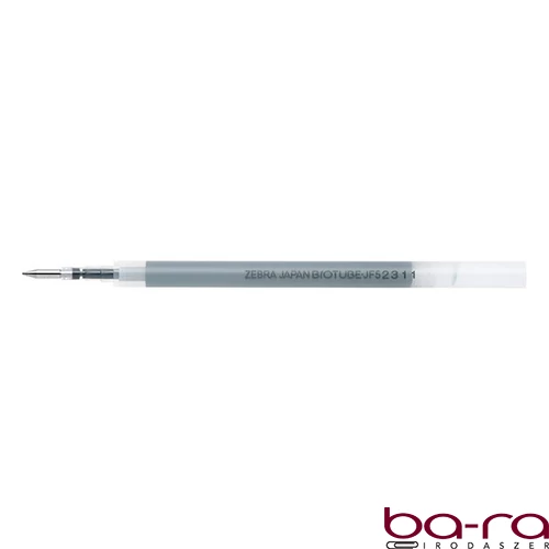 Tollbetét zselés ZEBRA JF BioTube fekete 0,5 mm