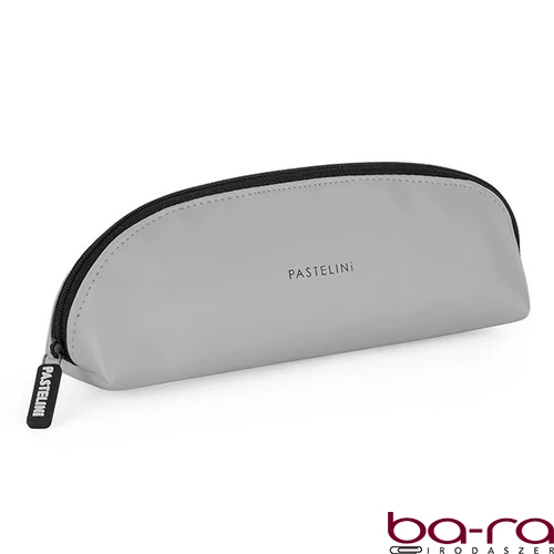 Tolltartó PASTELINI PU oval szürke