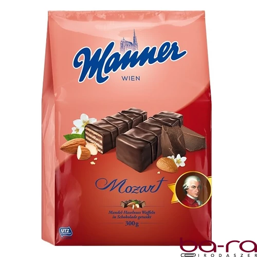 Töltött ostya MANNER Mozart 300 g