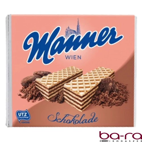 Töltött ostya MANNER csokoládés 75 g