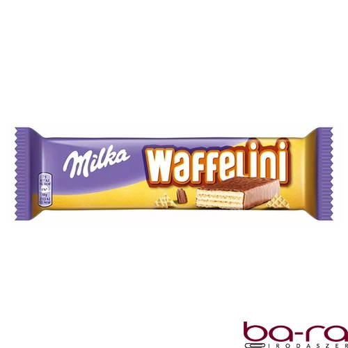 Töltött ostya MILKA Wafelini tejkrémes 31 g