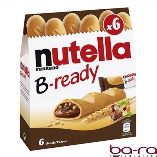 Töltött ostya NUTELLA B-Ready 132 g