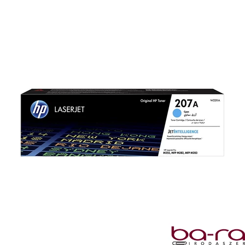 Toner HP 207A (W2211A) kék 1,25K