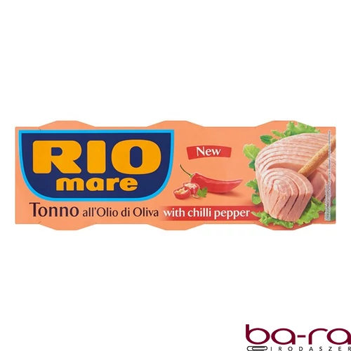 Tonhalkonzerv RIO MARE chili paprikával 3x65 g