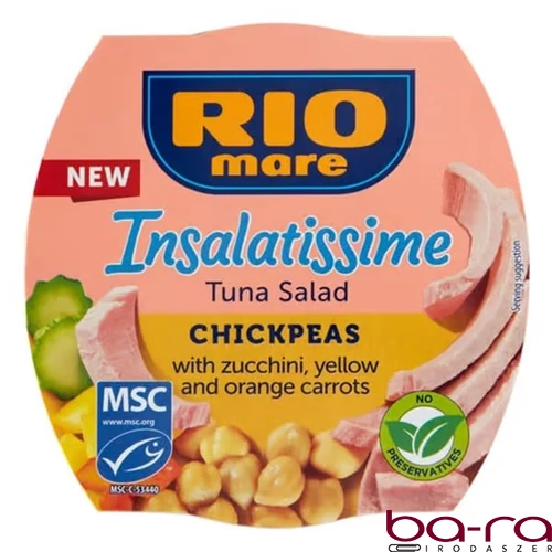 Tonhalsaláta RIO MARE Insalatissime csicseriborsós