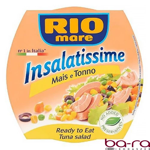 Tonhalsaláta RIO MARE Insalatissime kukoricával 160 g