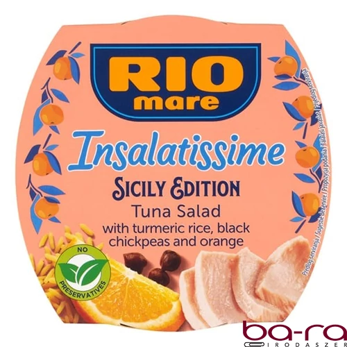 Tonhalsaláta RIO MARE Insalatissime sziciliai
