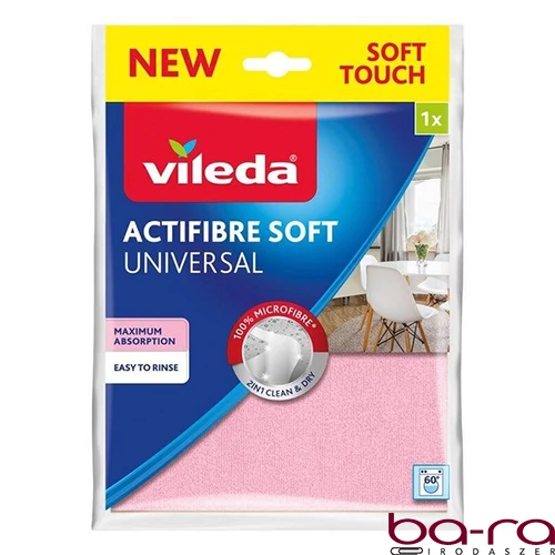 Törlőkendő univerzális VILEDA Actifibre 29x29 cm