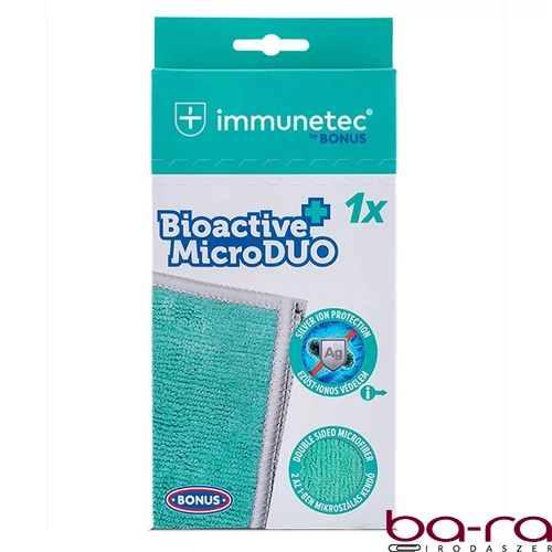 Törlőkendő mikroszálas BONUS Bioactive microDuo 35x35cm