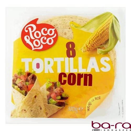Tortilla POCO LOCO kukoricás 320 g