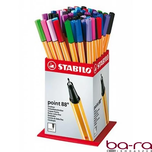 Tűfilc STABILO Point 88 60 darabos display
