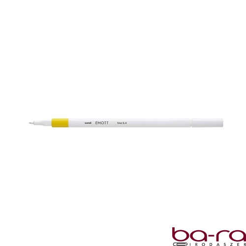 Tűfilc UNI EMOTT sárga 0,4mm
