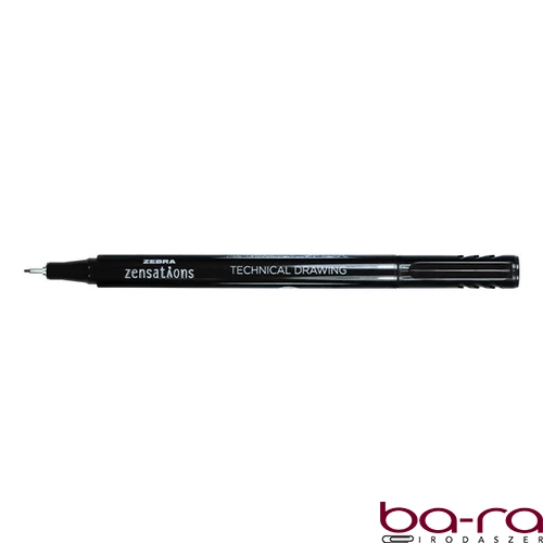 Tűfilc ZEBRA Technical Drawing Pen 0,4 mm fekete