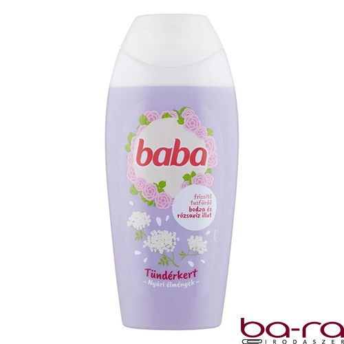 Tusfürdő BABA Bodza és Rózsavíz 400ml