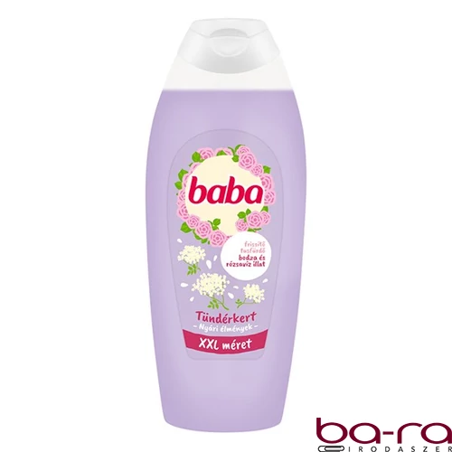 Tusfürdő BABA Bodza és Rózsavíz 750ml