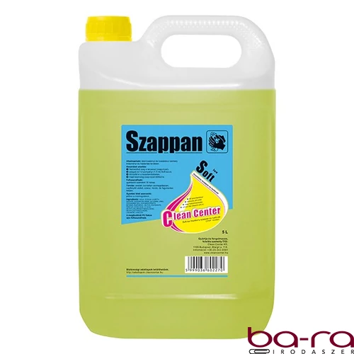 Tusfürdő és szappan utántöltő CLEAN CENTER Soft-lux 5L