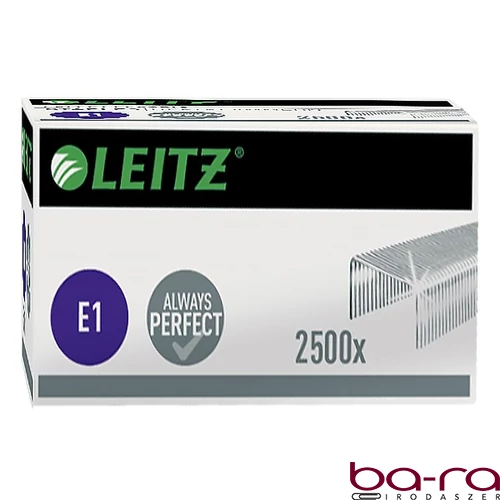 Tűzőkapocs LEITZ E1 No.10 elektromos 2500 darabos