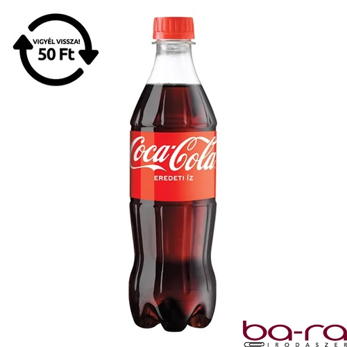 Üdítőital szénsavas COCA-COLA 0,5L DRS