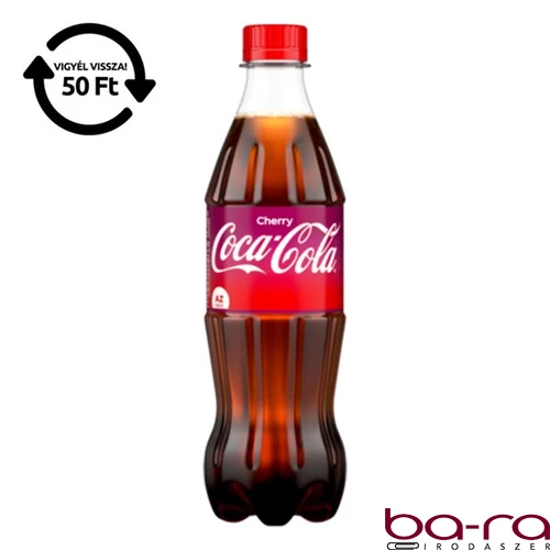 Üdítőital szénsavas COCA-COLA Cherry 0,5L DRS