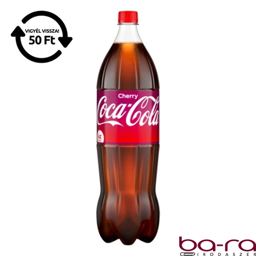 Üdítőital szénsavas COCA-COLA Cherry 1,75L DRS