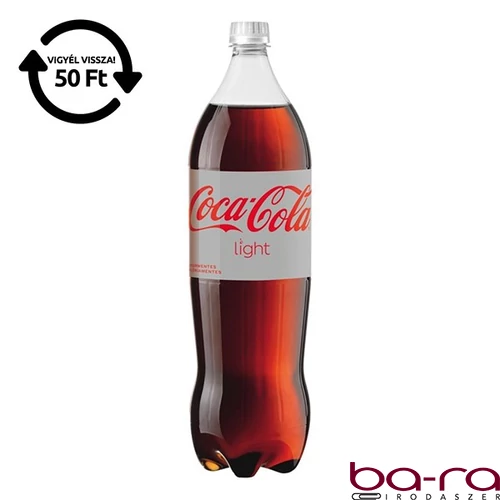 Üdítőital szénsavas COCA-COLA Light 1,75L DRS