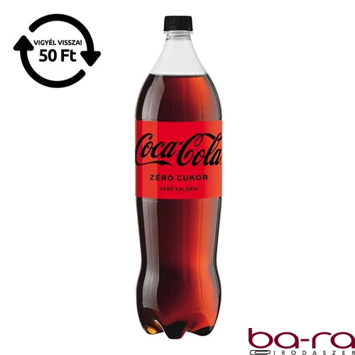 Üdítőital szénsavas COCA-COLA Zero 1,75L DRS