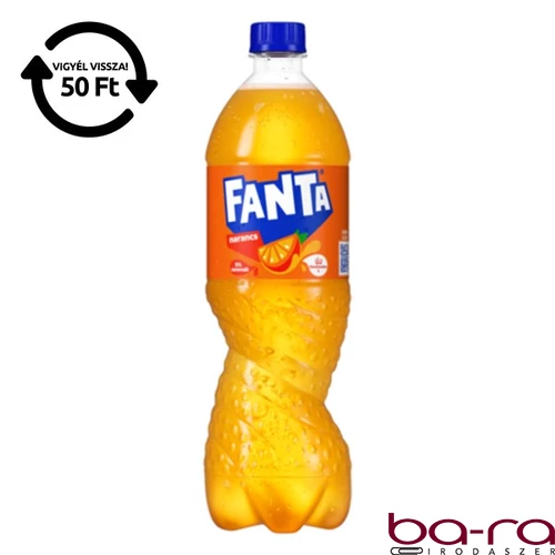 Üdítőital szénsavas FANTA Narancs 1L DRS