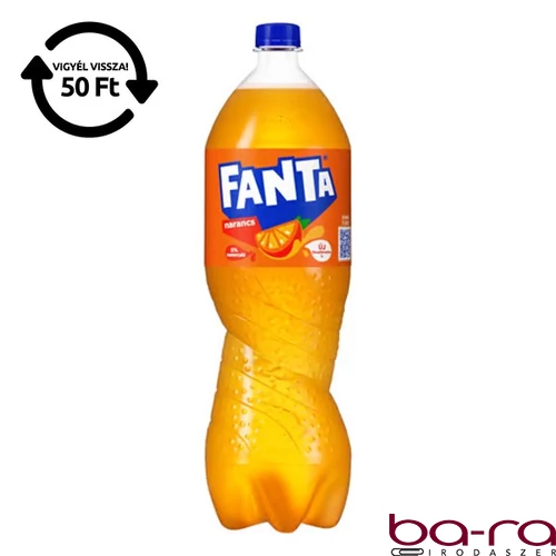 Üdítőital szénsavas FANTA Narancs 1,75L DRS