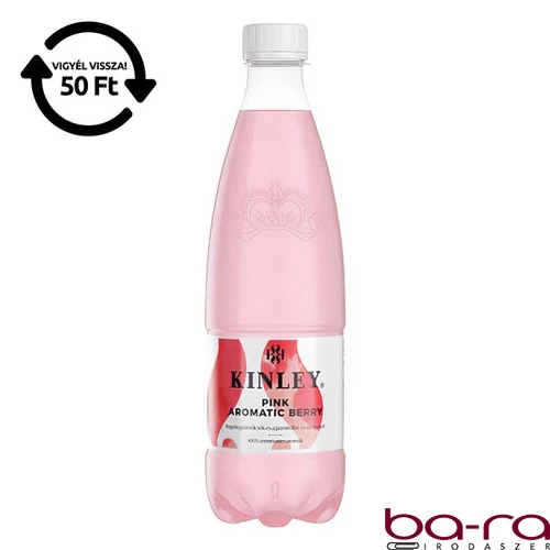 Üdítőital szénsavas KINLEY Pink Berry 0,5L DRS