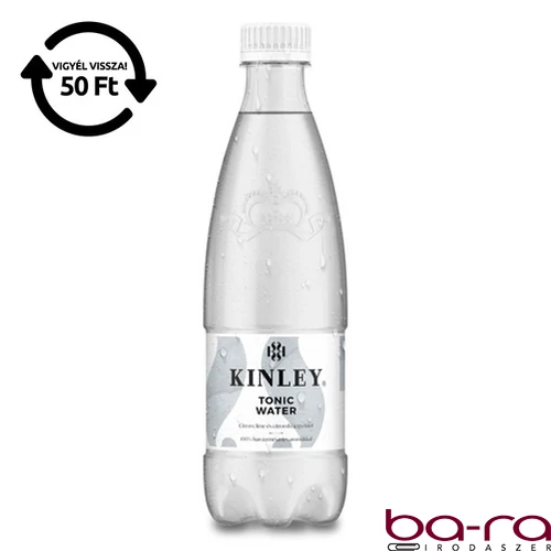 Üdítőital szénsavas KINLEY Tonic Citromfű 0,5L DRS