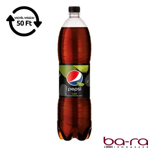 Üdítőital szénsavas PEPSI Lime 1,5L DRS