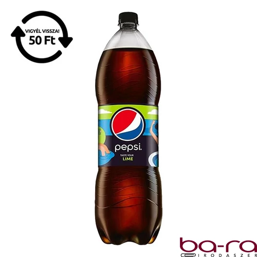 Üdítőital szénsavas PEPSI Lime 2L DRS