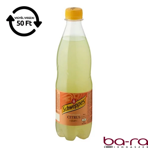Üdítőital szénsavas SCHWEPPES Citrus mix 0,5L DRS