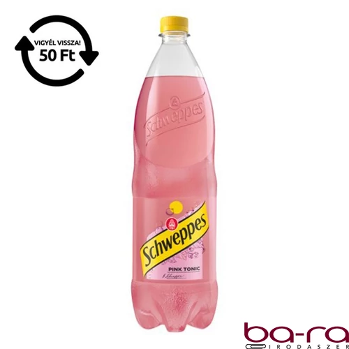 Üdítőital szénsavas SCHWEPPES Pink Tonic 1,5L DRS