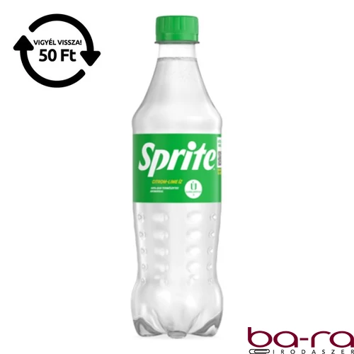 Üdítőital szénsavas SPRITE 0,5L DRS
