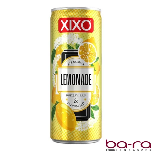 Üdítőital szénsavas XIXO Lemonade 0,25L DRS