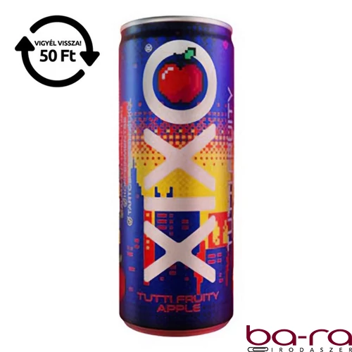 Üdítőital szénsavas XIXO Tutti Fruity Apple 0,25L DRS