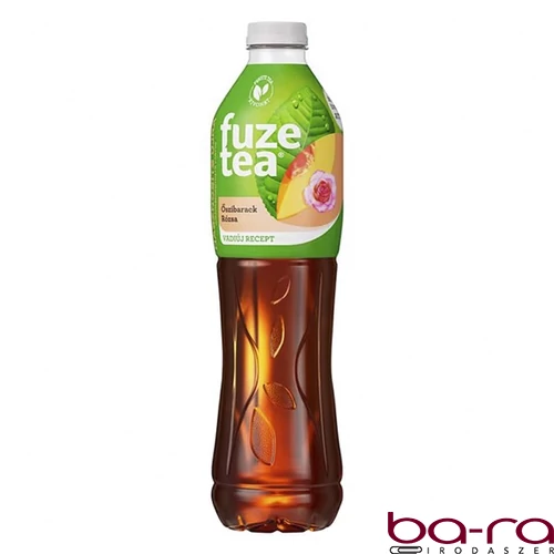 Üdítőital szénsavmentes FUZETEA Barack-Rózsa 1,5L DRS
