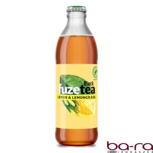 Üdítőital szénsavmentes FUZETEA Citrom-Citromfű üveges 0,25L DRS