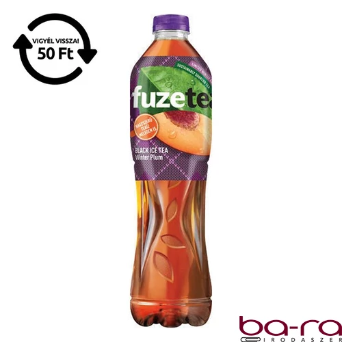 Üdítőital szénsavmentes FUZETEA Szilva-Szegfűszeg 1,5L DRS