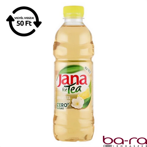Üdítőital szénsavmentes JANA Zero citrom 0,5L DRS