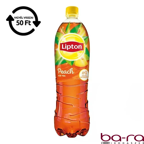 Üdítőital szénsavmentes LIPTON Ice Tea Barack 1,5L DRS