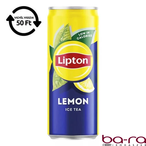 Üdítőital szénsavmentes LIPTON Ice Tea Citrom 0,33L DRS