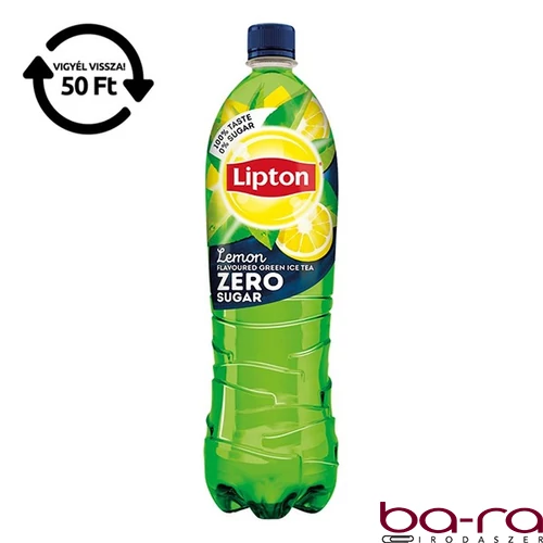 Üdítőital szénsavmentes LIPTON Ice Tea Zöld tea Citrom Zero 1,5L DRS